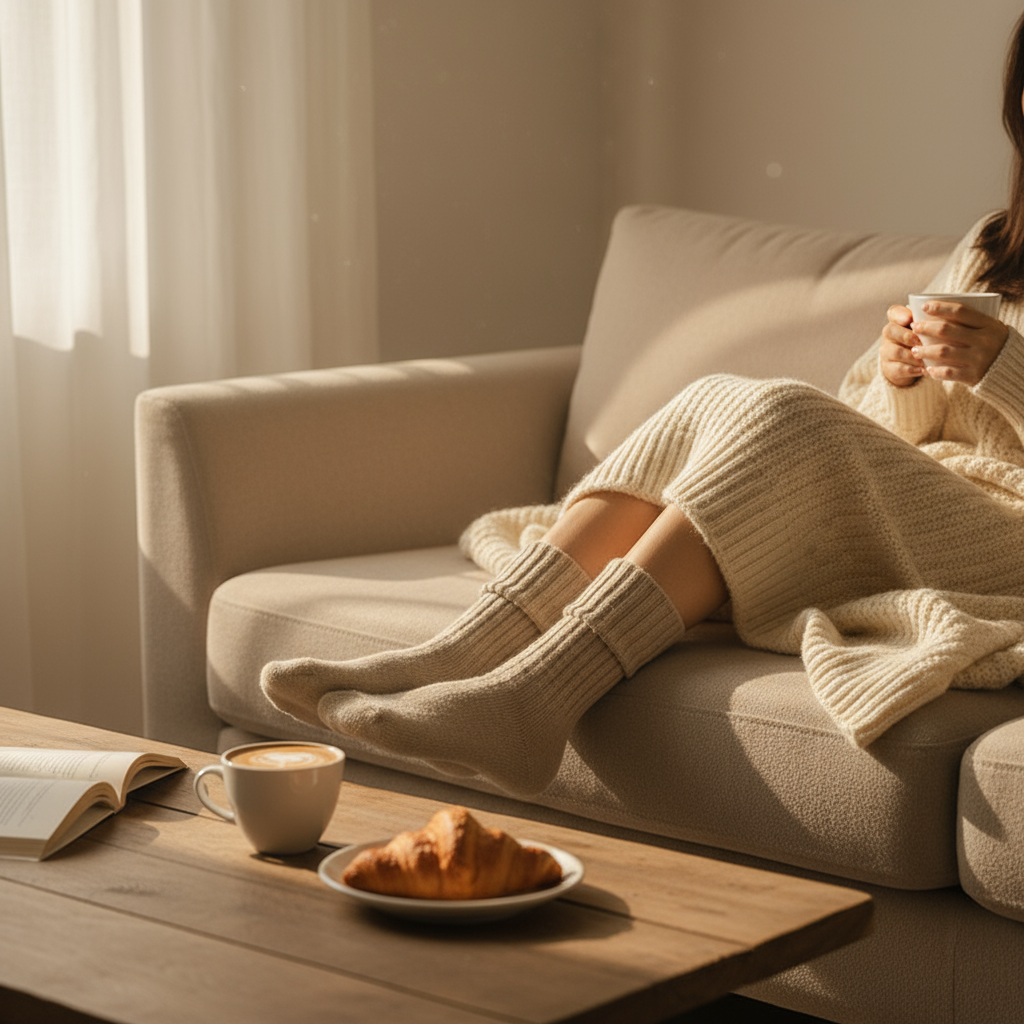 Autumn And Winter Mid-Tube Socks