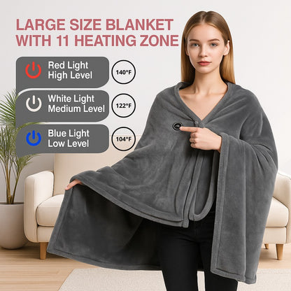 Electric Heating Warm Shawl Blanket