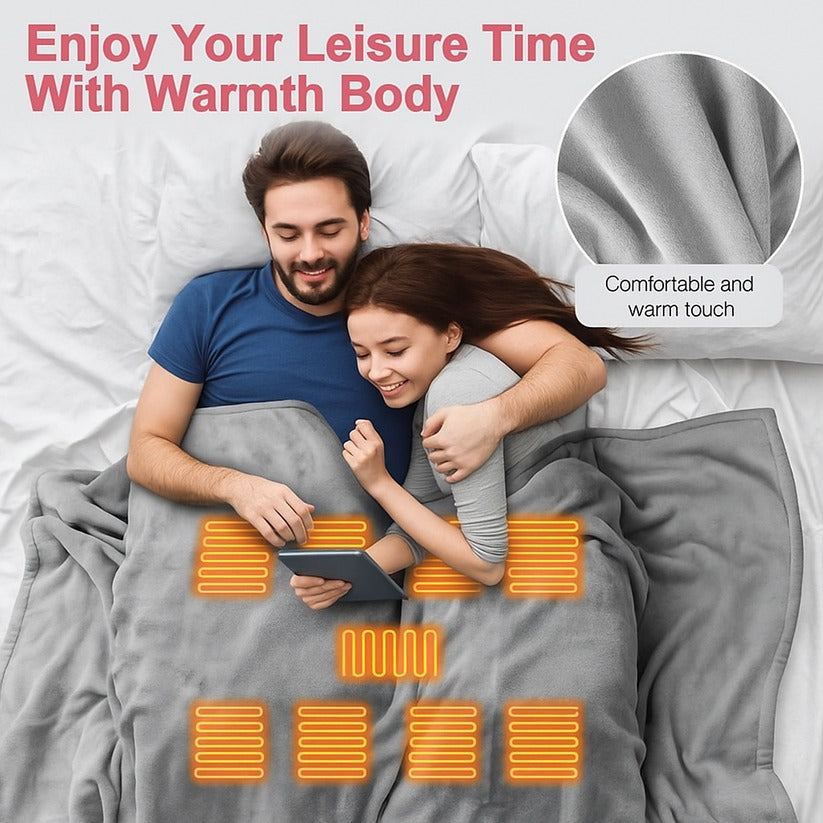 Electric Heating Warm Shawl Blanket