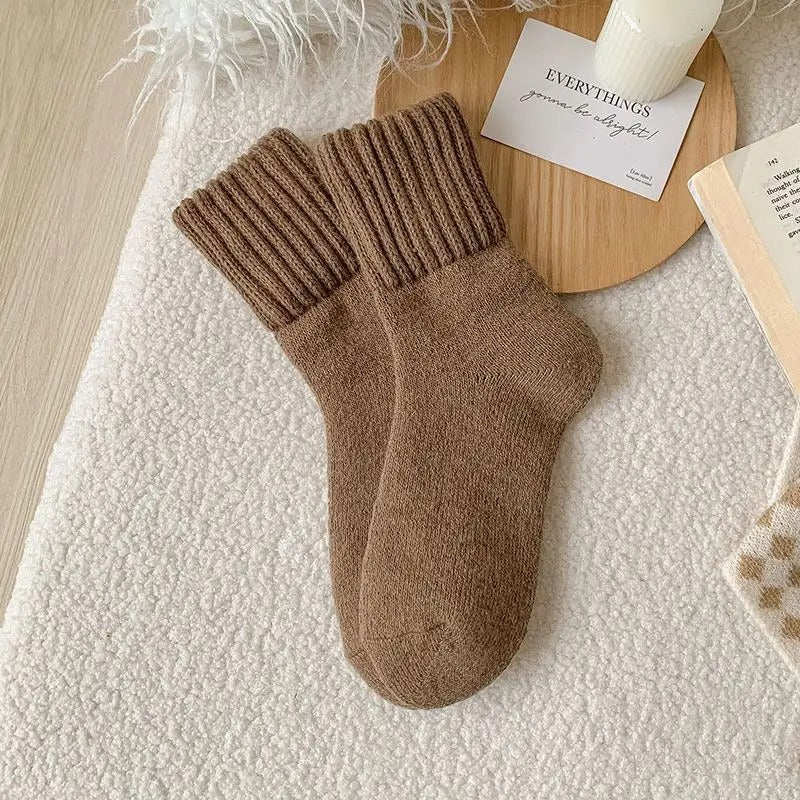 Autumn And Winter Mid-Tube Socks
