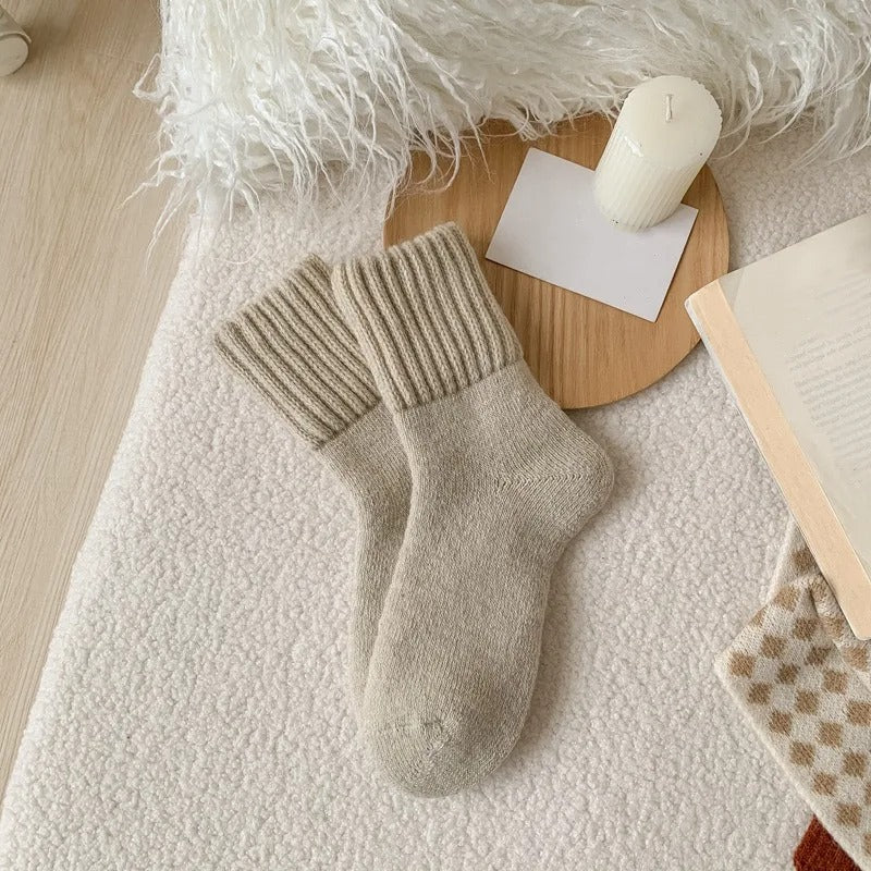 Autumn And Winter Mid-Tube Socks