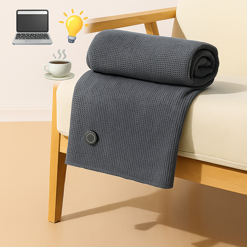 Electric Heating Warm Shawl Blanket