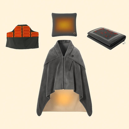 Electric Heating Warm Shawl Blanket